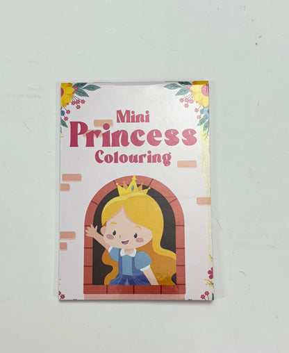 Mini Princess Colouring book