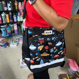 High Quality Shoulder/Tote Bag for Kids space theme