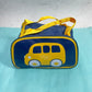 Car print insulated lunch bag