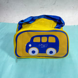 Car print insulated lunch bag