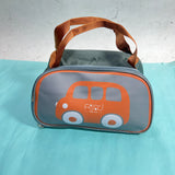Car print insulated lunch bag