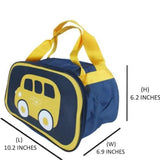 Car print insulated lunch bag
