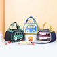 Car print insulated lunch bag