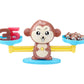 Monkey Balance Counting Toys | Cool Math Game for Kids Preschool Game | Educational Number Learning Toy, Fun Children’s Gift Kids Toy (Monkey)