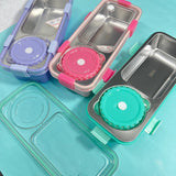 Sleek Bento Lunch Box (Stainless Steel)