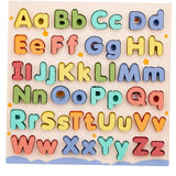 Wooden Educational Abc Puzzle Upper Case and Lower Case Letters