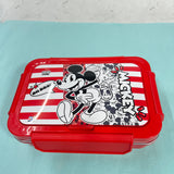 SKI Steel Happy meal 3 Compartment Insulated Steel Lunch Box 650 ml
