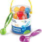 Learning Resources Squeezy Tweezers, Fine Motor Tools for Toddlers, Assorted Colors