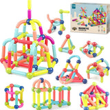 128 Pieces Magnetic Sticks