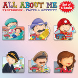All about me community helper & vehicles (set of 12 books)