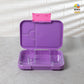 Bento Lunch Box for Kids, 4 & 6 Compartments Ideal Portion Sizes Leak-Proof Bento box for Kids Dishwasher Safe, BPA-Free