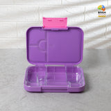 Bento Lunch Box for Kids, 4 & 6 Compartments Ideal Portion Sizes Leak-Proof Bento box for Kids Dishwasher Safe, BPA-Free