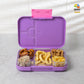 Bento Lunch Box for Kids, 4 & 6 Compartments Ideal Portion Sizes Leak-Proof Bento box for Kids Dishwasher Safe, BPA-Free
