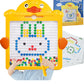 Magnetic Drawing dot Board for Boy and Girl with Magnetic Pen and Many Beads