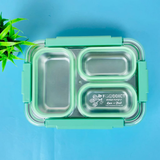 Stainless Steel 3-Compartment spill & leak proof 710 ml Lunch Boxes