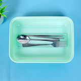 Stainless Steel 3-Compartment spill & leak proof 710 ml Lunch Boxes