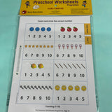 Preschool worksheets level 1(3+yrs)