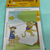 Preschool worksheets level 1(3+yrs)
