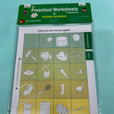 Preschool worksheets level 3(5+yrs)