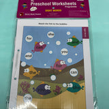 Preschool worksheets level 3(5+yrs)