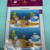Preschool worksheets level 3(5+yrs)