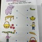 Easy practice everyday ( nursery-junior kg ) maths worksheets (48worksheets)