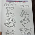 Easy practice everyday ( nursery-junior kg ) maths worksheets (48worksheets)