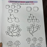 Easy practice everyday ( nursery-junior kg ) maths worksheets (48worksheets)