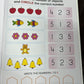 Easy practice everyday ( nursery-junior kg ) maths worksheets (48worksheets)