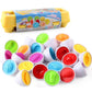 Fruit and Vegetables Matching Egg