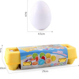 Fruit and Vegetables Matching Egg