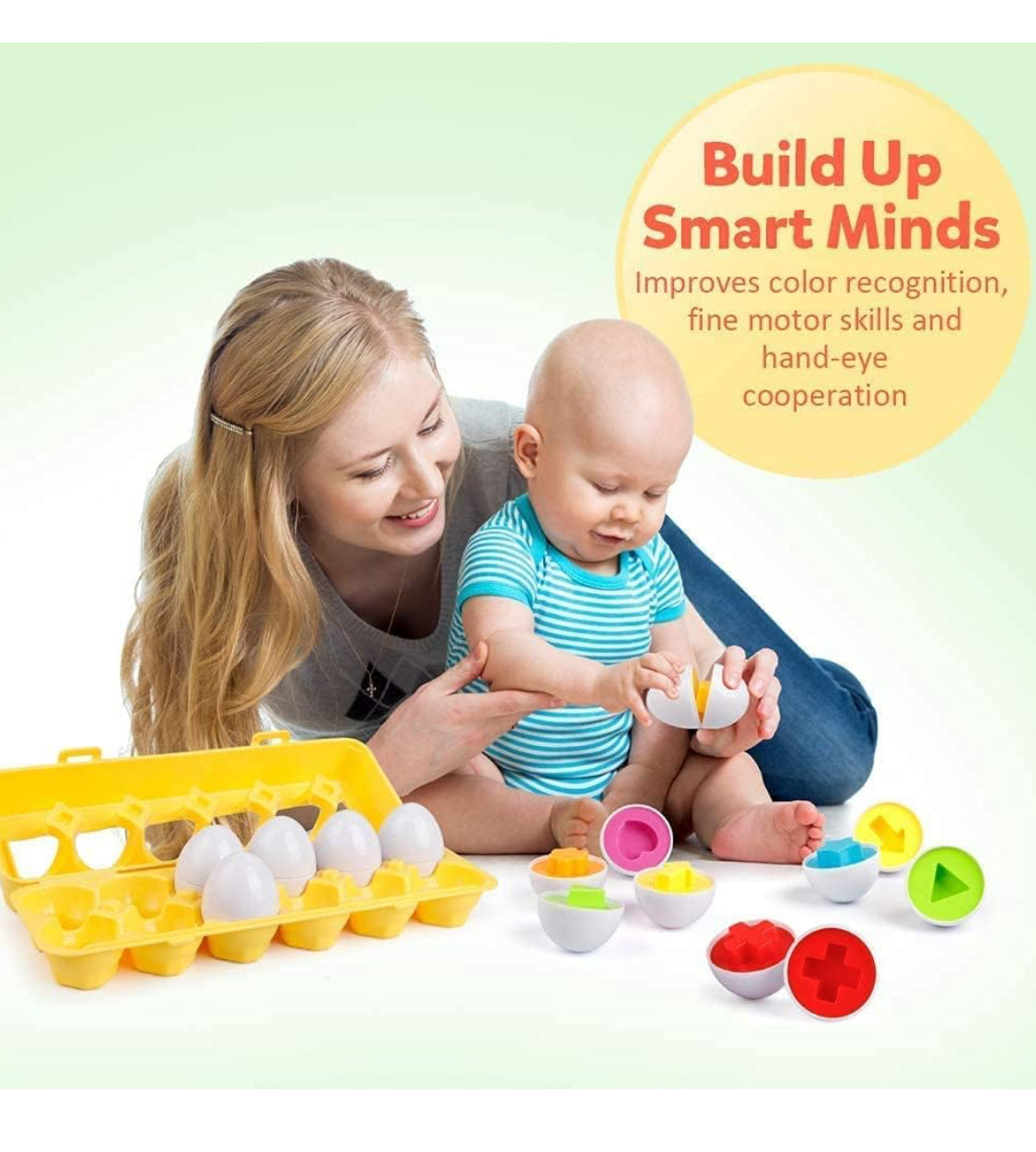 Matching Shapes Eggs