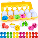 Egg Matching Game – Numbers Theme