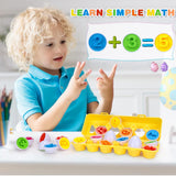 Egg Matching Game – Numbers Theme