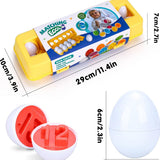 Egg Matching Game – Numbers Theme