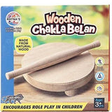 Wooden Chakla Belan Set for Kids