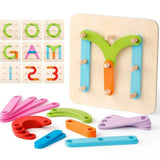 Wooden Hundred Change Collage Educational Board Game for Kids