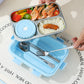 3 compartment 750ml Stainless Steel Lunch Box with 150ml Bowl