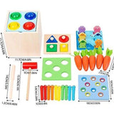 5 in 1 Wooden Toy