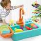 Automatic Water Circulating Kitchen Sink Toy