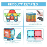 130 Pieces Magnetic Tiles