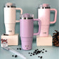 TYESO vacuum insulated tumbler with handle 900ml(24 hours cold & 6 hours hot)