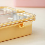4 compartment 750ml Stainless Steel Lunch Box with 150ml Bowl