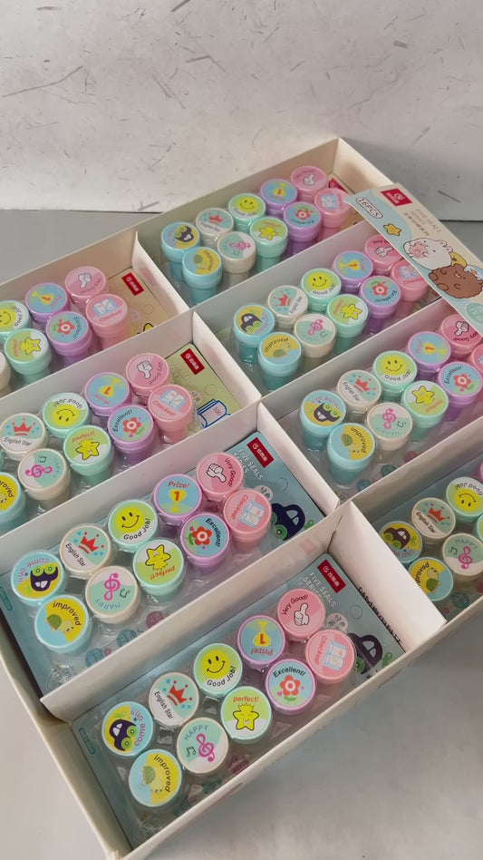 10 PC MOTIVATION STAMPS SET