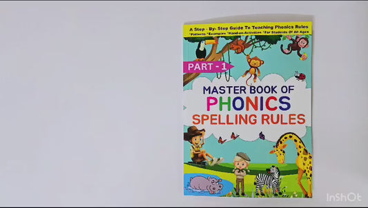 MASTER BOOK OF PHONICS SPELLING RULES 
Part 1 & Part 2