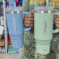 TYESO vacuum insulated tumbler with handle 900ml(24 hours cold & 6 hours hot)