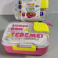 2 grid stainless steel Tedemei 750 ml  & 45 ml  lunch box