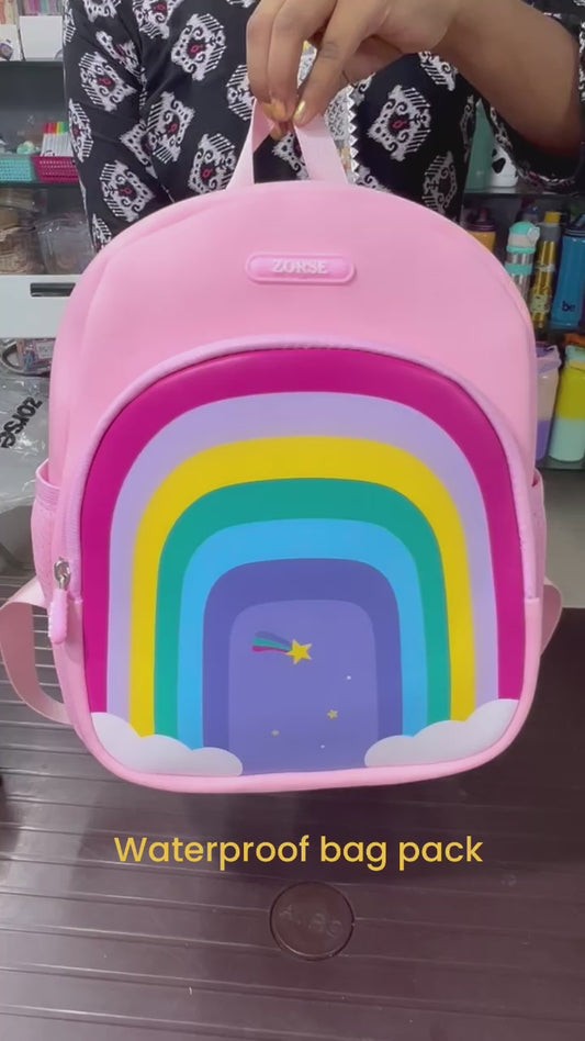 Waterproof Bag pack rainbow neoprene material bag